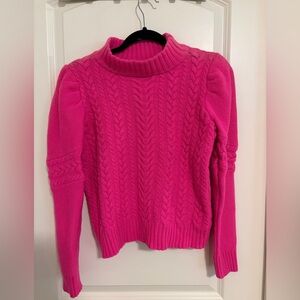 Generation Love Fuchsia Cable Knit Sweater
